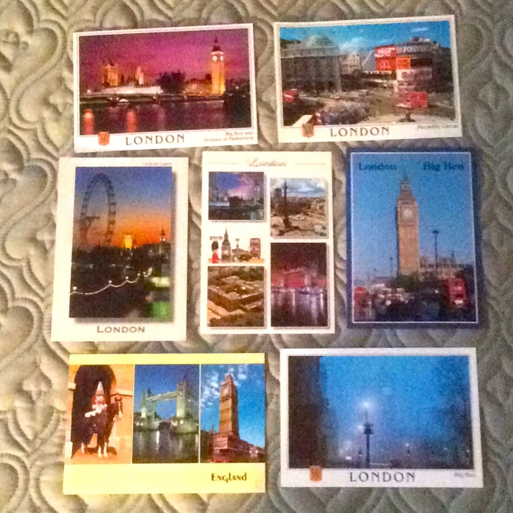 Vintage Collection London postcards
